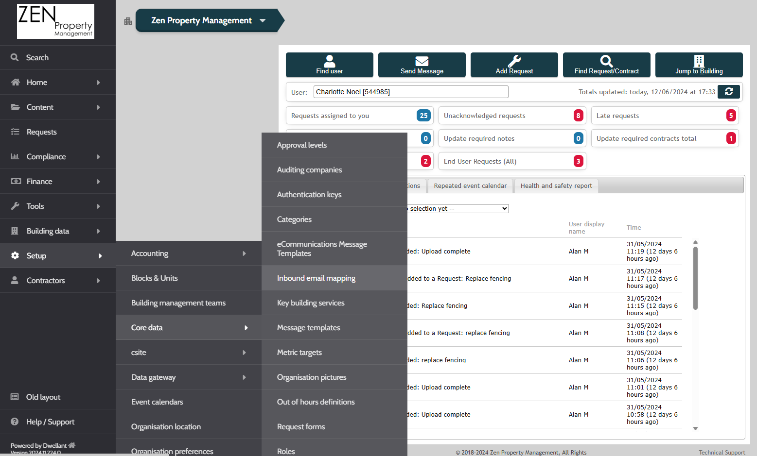 Inbound Email requests – Dwellant Managing Agent